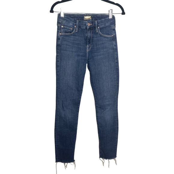 Mother Jeans Women's 24 Looker Ankle Fray in Girl Crush - Picture 7 of 7